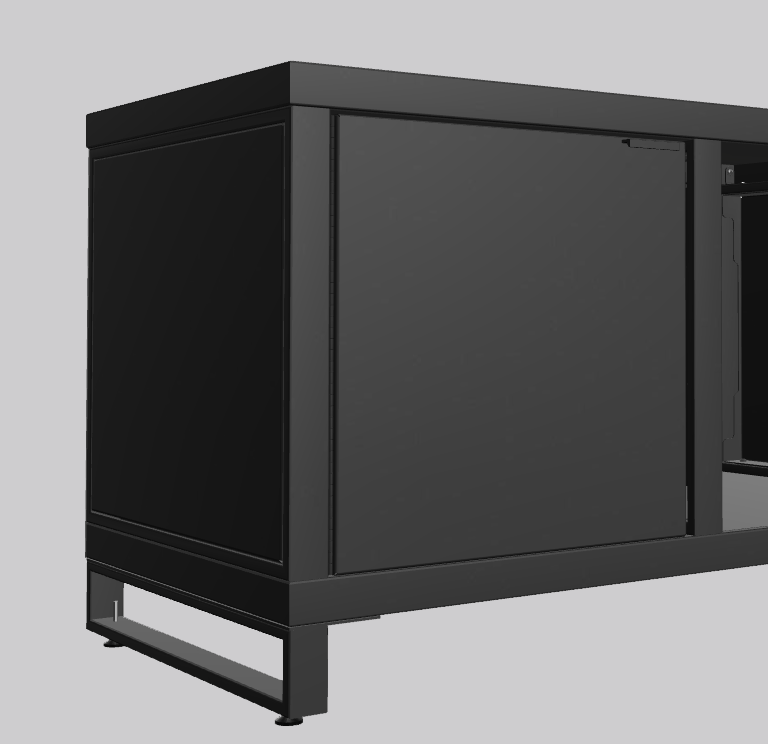 Duo Door Steel (left) (NL)