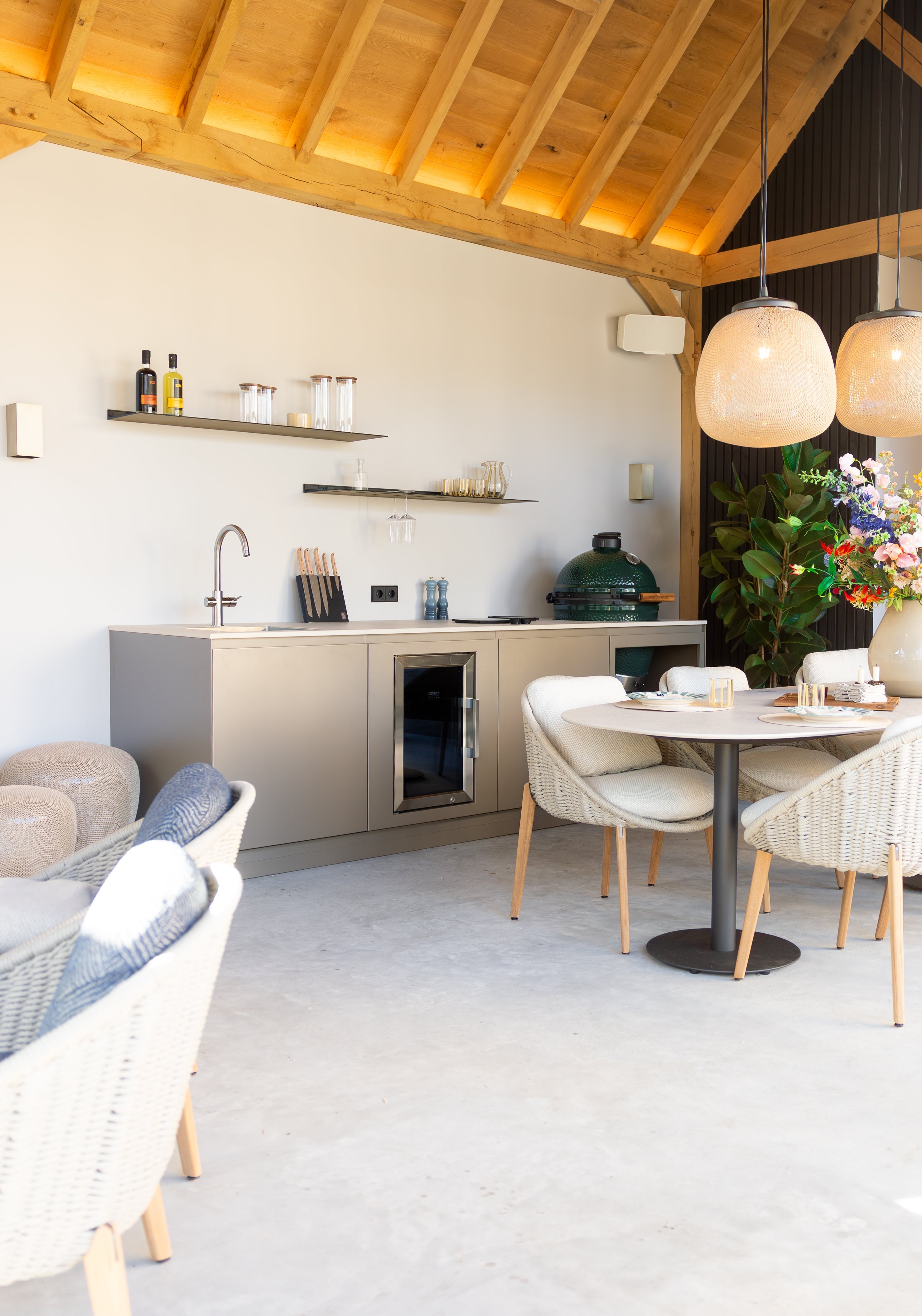 Een tuinkamer die het huis compleet maakt