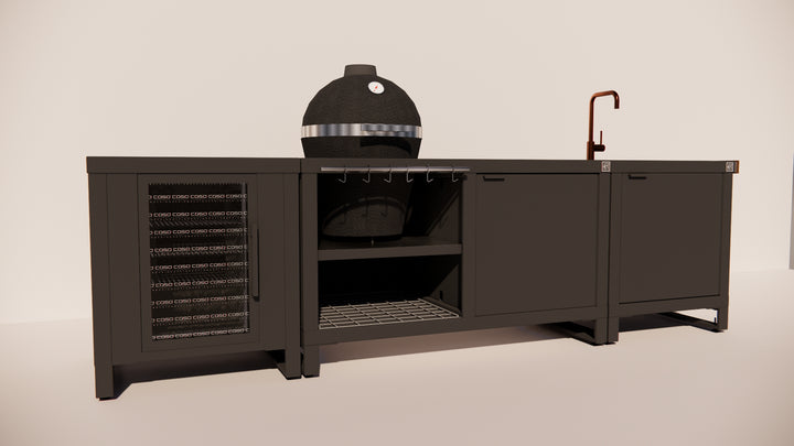 Kamado | Opstelling 3