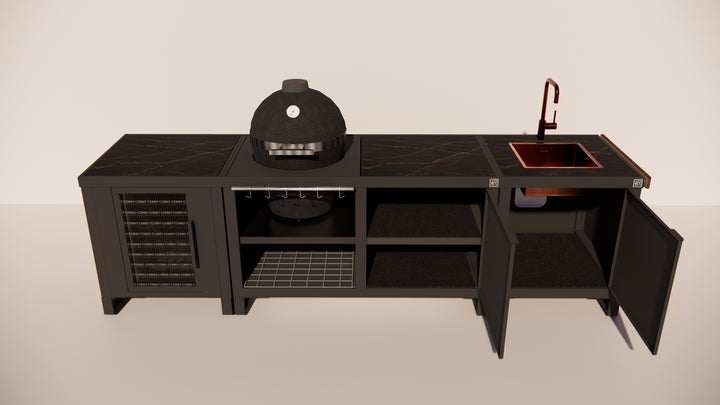 Kamado | Opstelling 3